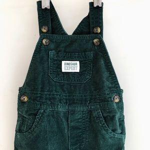green corduroy overalls baby